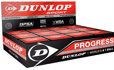 Dunlop Progress squash balls